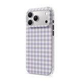 Soft Purple - Clear iPhone Case