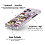 Happy List - Clear iPhone Case