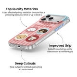 Puppy Party - Clear iPhone Case