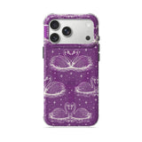Loyalty - Clear iPhone Case (Glitter)