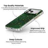 Christmas Eve - Clear iPhone Case (Glitter)