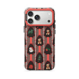 Naughty Child - Clear iPhone Case (Glitter)