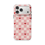 Peach Heart - Clear iPhone Case
