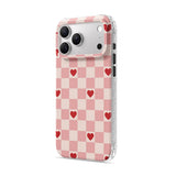 Peach Heart - Clear iPhone Case