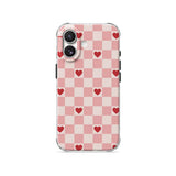 Peach Heart - Clear iPhone Case