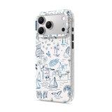 Flavor Blues - Clear iPhone Case