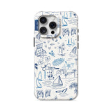 Flavor Blues - Clear iPhone Case
