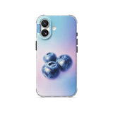Blueberries - Clear iPhone Case