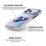 Blueberries - Clear iPhone Case