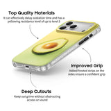 Avocado - Clear iPhone Case
