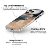 October - Clear iPhone Case