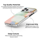 August - Clear iPhone Case