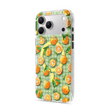 Sweet Orange - Clear iPhone Case