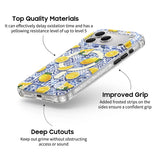 Lemon Scent - Clear iPhone Case