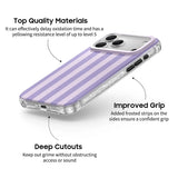 Light Purple - Clear iPhone Case