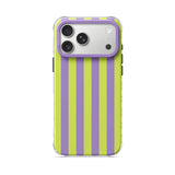 Green Purple - Clear iPhone Case