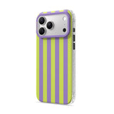 Green Purple - Clear iPhone Case
