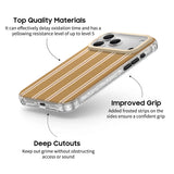 Khaki - Clear iPhone Case