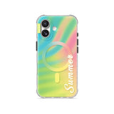 Summer Colors - Clear iPhone Case
