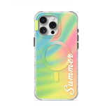 Summer Colors - Clear iPhone Case