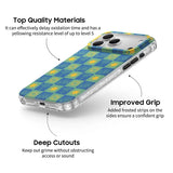 36℃ Chessboard - Clear iPhone Case