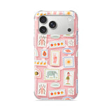 Pink Shard - Clear iPhone Case