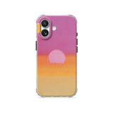 Magenta Sky - Clear iPhone Case