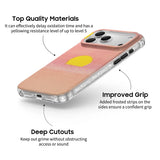 Pink Clouds - Clear iPhone Case