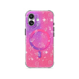 Coastal Treasure - Clear iPhone Case (Glitter)