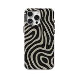 Black Sand - Clear iPhone Case