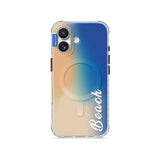 Sea Sand - Clear iPhone Case