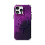 Dark Purple - Clear iPhone Case