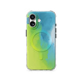 Fluorescent Beach - Clear iPhone Case