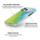 Fluorescent Beach - Clear iPhone Case