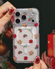 Holly＆Poinsettia - iPhone Case