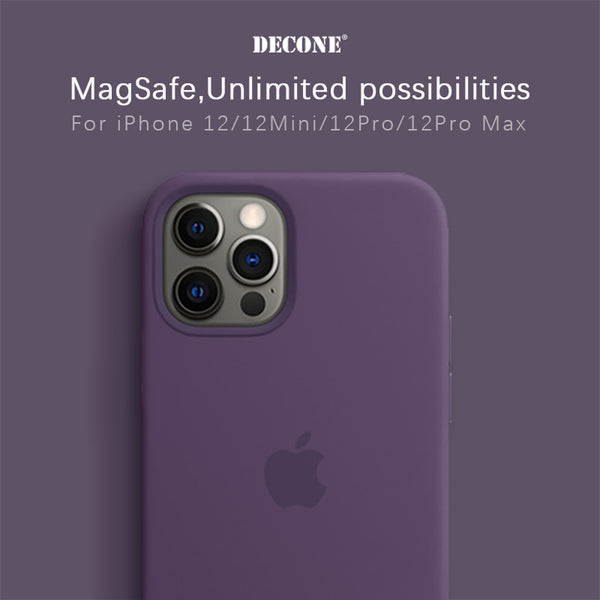 【Decone】iPhone12 series MagSafe Liquid Silicone Phone Case