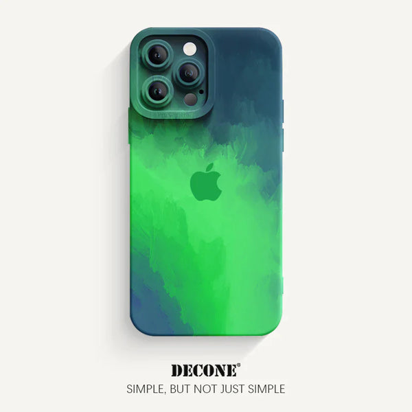 iPhone 12 Series | Watercolor Series Pupil Liquid Silicone Phone Case