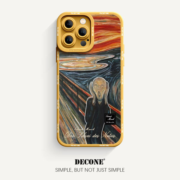 iPhone 13 MagSafe Series | Oil Painting Series Pupil Liquid Silicone Phone Case