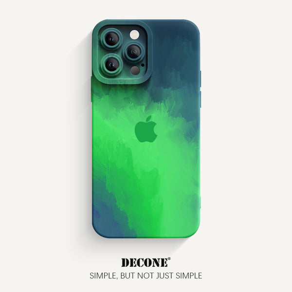 iPhone 14 Series | Watercolor Series Pupil Liquid Silicone Phone Case