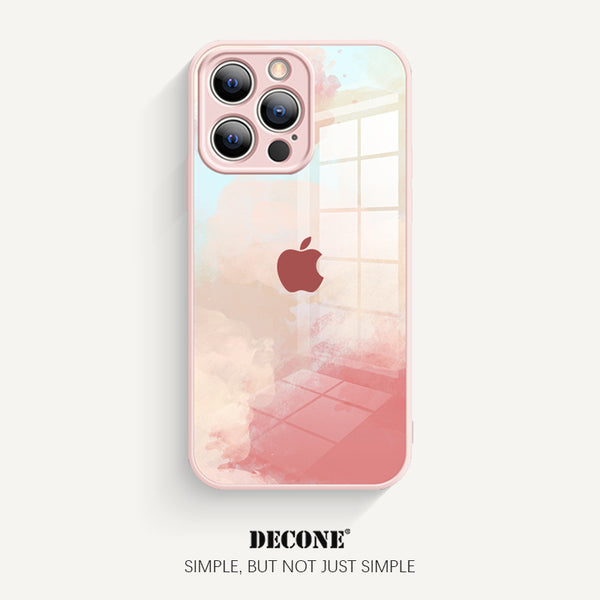 iPhone 13 Series | Watercolor Series Tempered Glass Phone Case