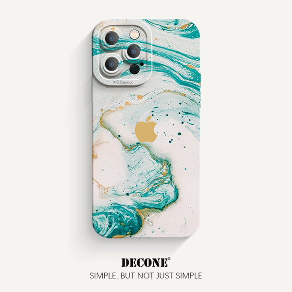 iPhone 12 Series | Watercolor Series Pupil Liquid Silicone Phone Case