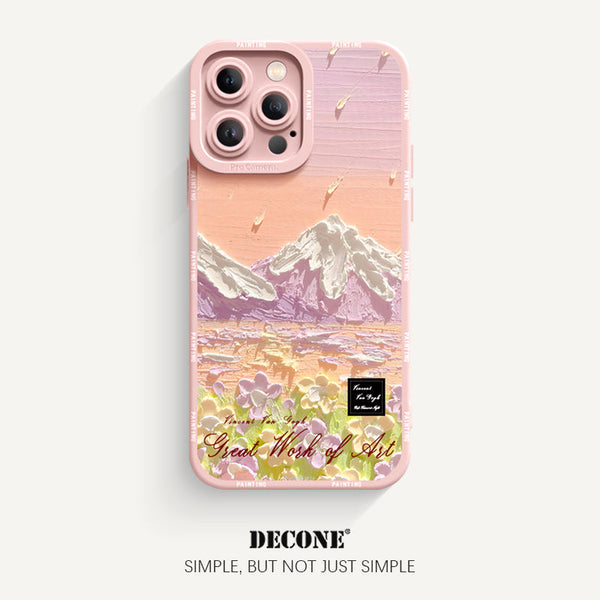 iPhone 14 Series | Art Painting Series Pupil Liquid Silicone Phone Case