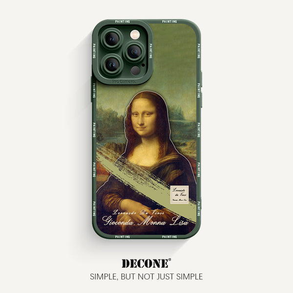 iPhone 12 MagSafe Series | Oil Painting Series Pupil Liquid Silicone Phone Case