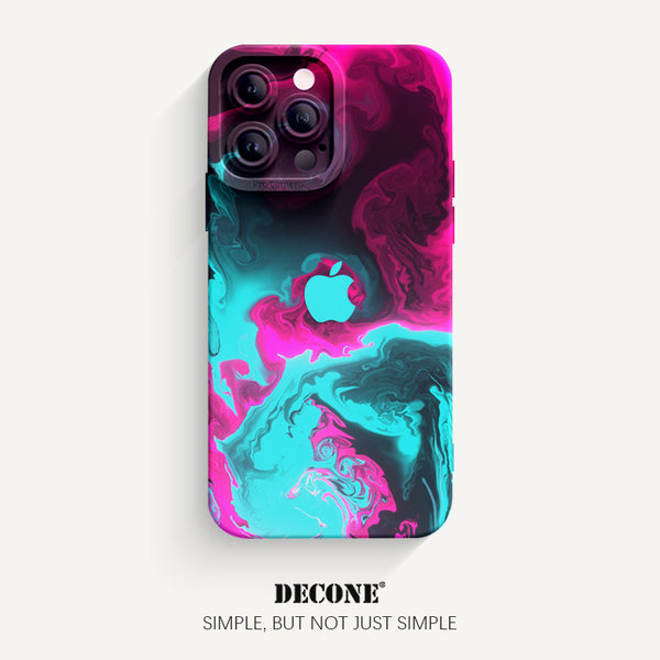 iPhone 14 Series | Dark Style Series Pupil Liquid Silicone Phone Case