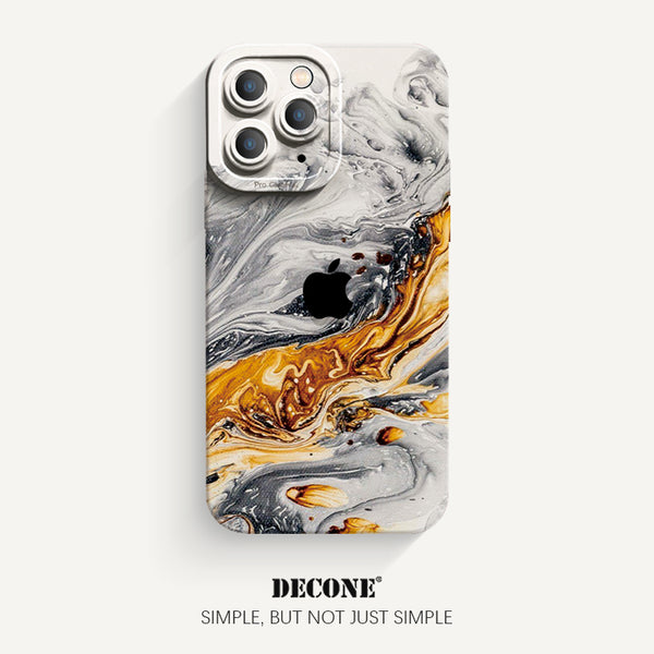 iPhone 11 Series | Watercolor Series Pupil Liquid Silicone Phone Case