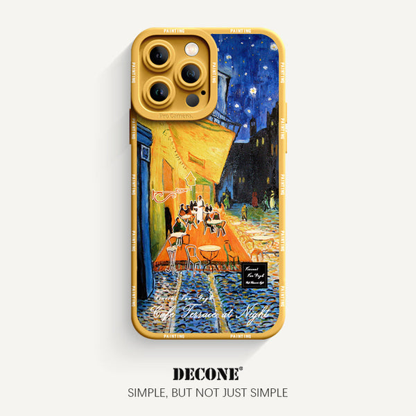 iPhone 12 Series | Oil Painting Series Pupil Liquid Silicone Phone Case