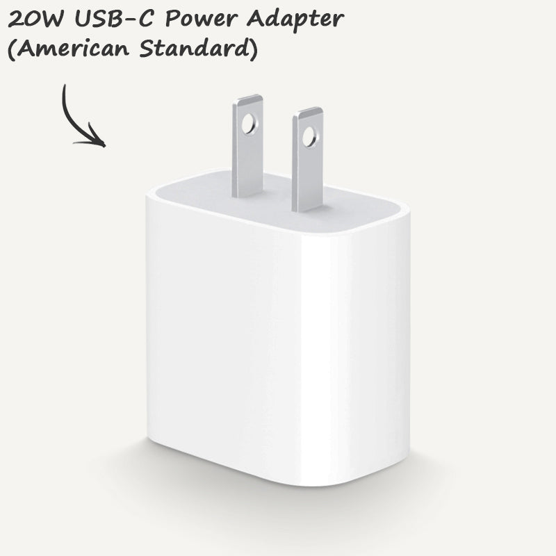 Power Adapter | – 20W DECONE (Chinese Adapter Power standard) Series USB-C
