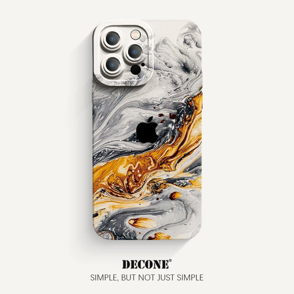 iPhone 12 Series | Watercolor Series Pupil Liquid Silicone Phone Case