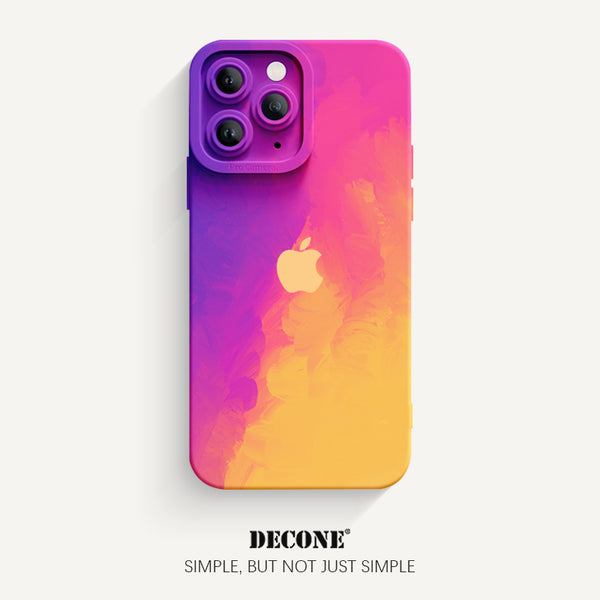 iPhone 11 Series | Watercolor Series Pupil Liquid Silicone Phone Case