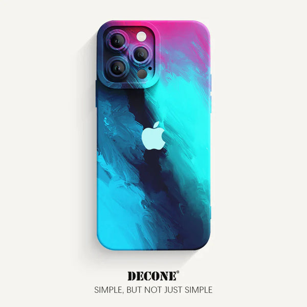 iPhone 12 Series | Watercolor Series Pupil Liquid Silicone Phone Case